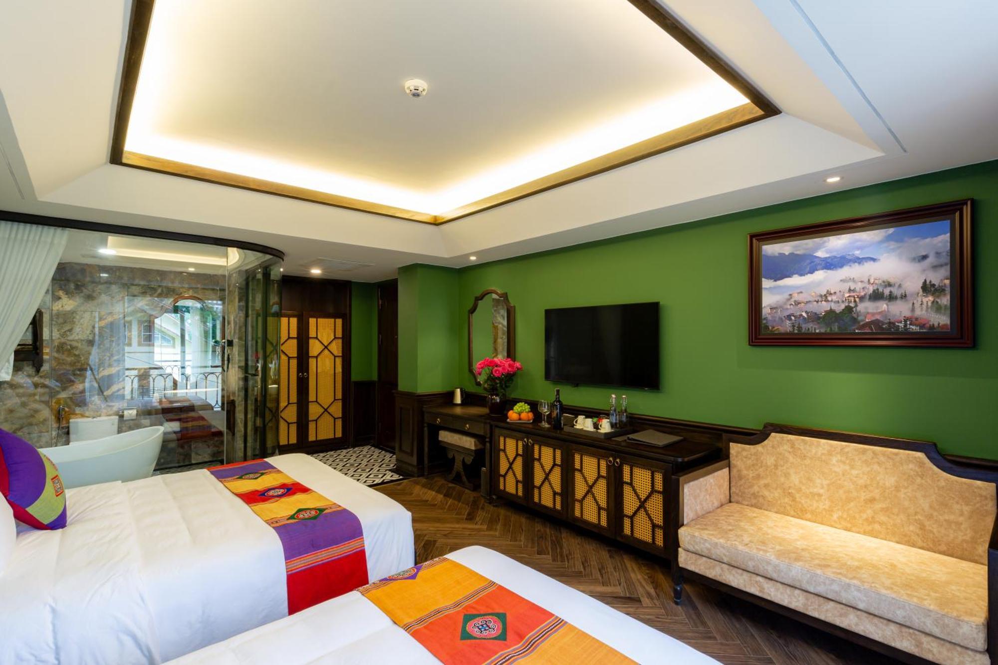 Fansipan View Hotel Sapa Bagian luar foto